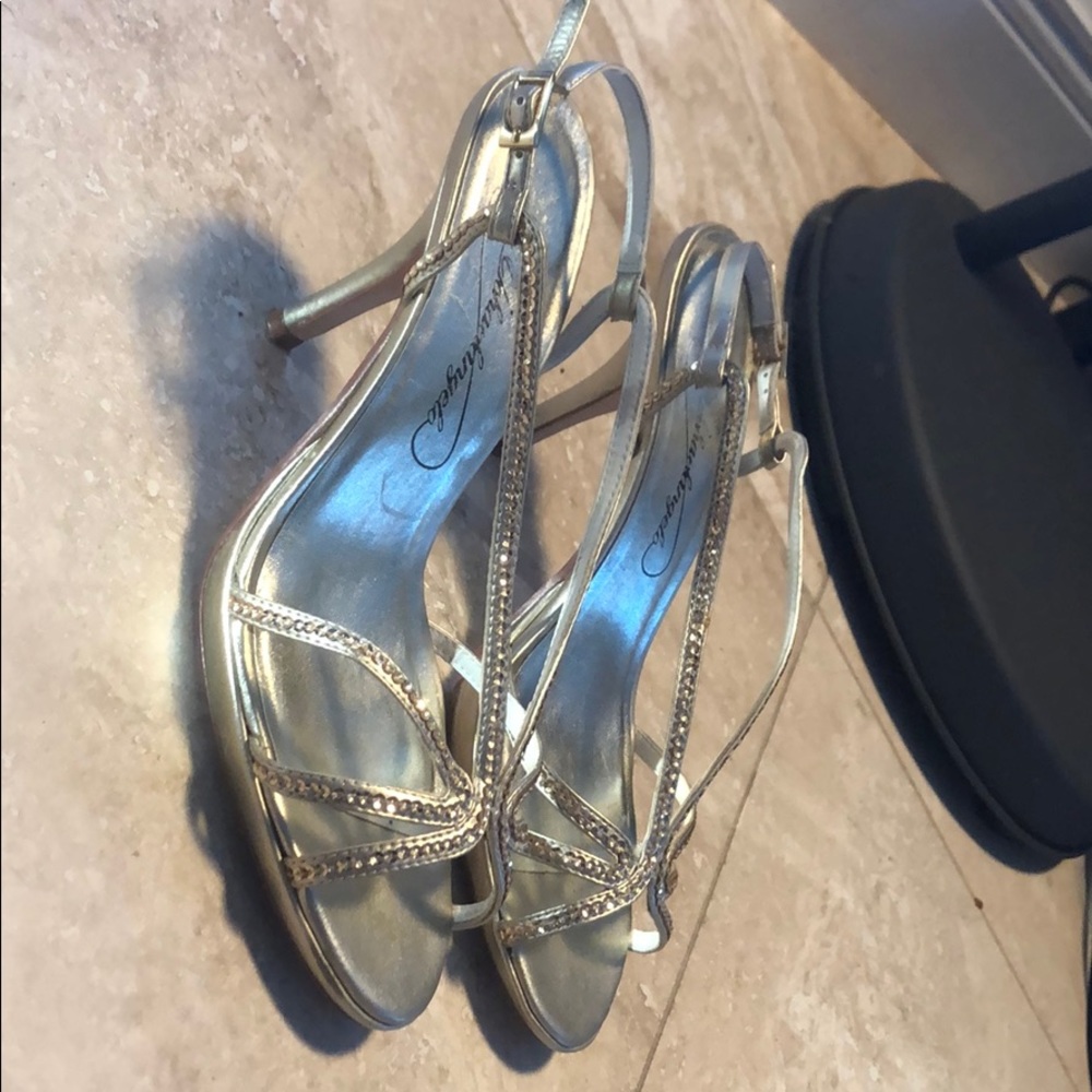 Gold Formal Shoes